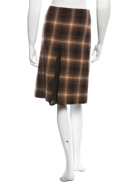 burberry wool plaid skirt|burberry skirt plaid women.